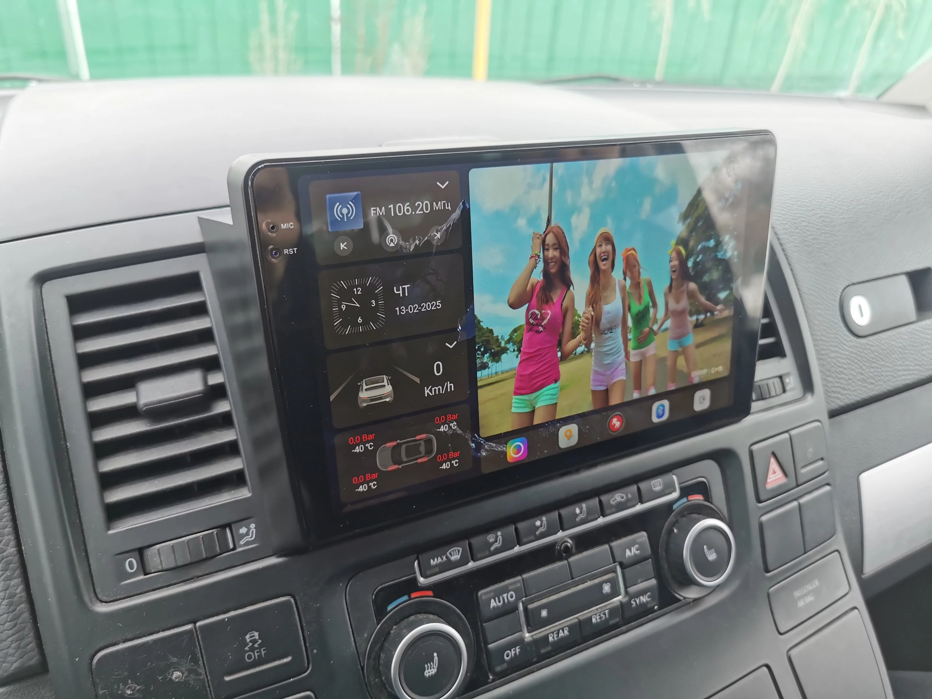 Установленная Автомагнитола RedPower 85180PRO для Volkswagen Multivan 5-поколение T5 (04.2003-07.2015)