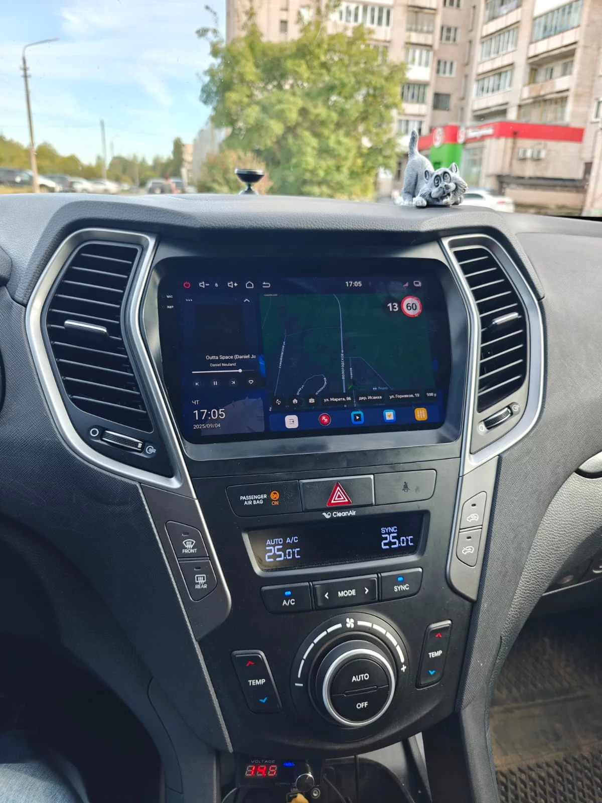 Установленная Автомагнитола RedPower 85210PRO для Hyundai Santa Fe 3-поколение DM (08.2012-01.2019) Установленная Автомагнитола RedPower 85210PRO для Hyundai Santa Fe 3-поколение DM (08.2012-01.2019)