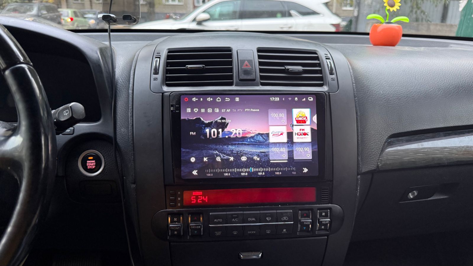 Установленная Автомагнитола RedPower 85222PROmax для KIA Mohave/Borrego 1-поколение (01.2008-03.2017)