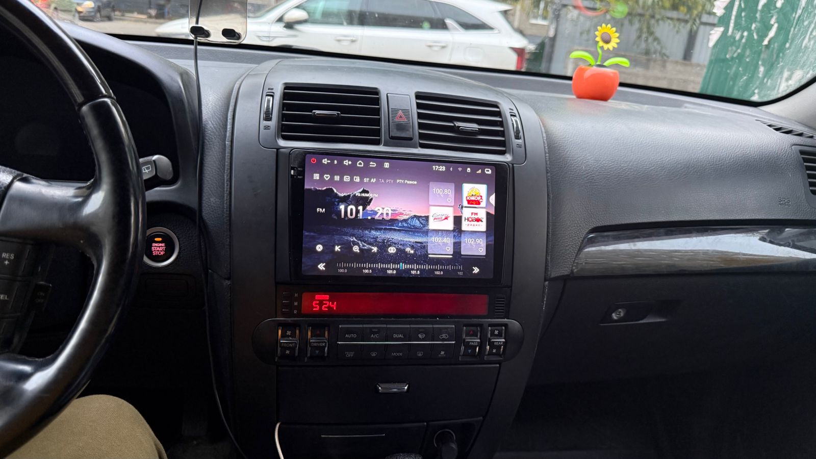 Установленная Автомагнитола RedPower 85222PROmax для KIA Mohave/Borrego 1-поколение (01.2008-03.2017)