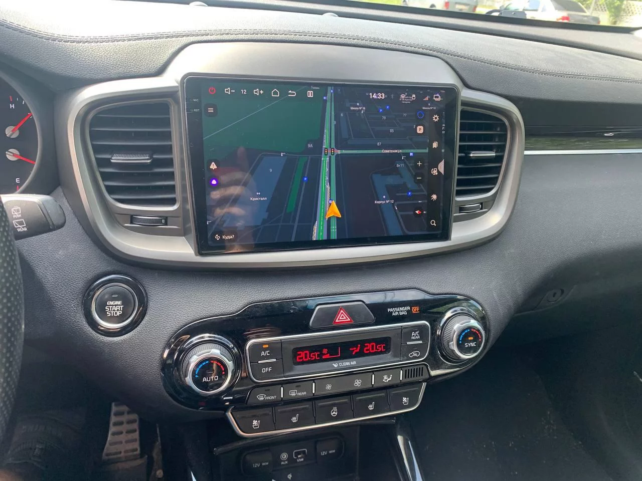 Установленная Автомагнитола RedPower 85242PRO для KIA Sorento Prime (08.2014-11.2020) Установленная Автомагнитола RedPower 85242PRO для KIA Sorento Prime (08.2014-11.2020)
