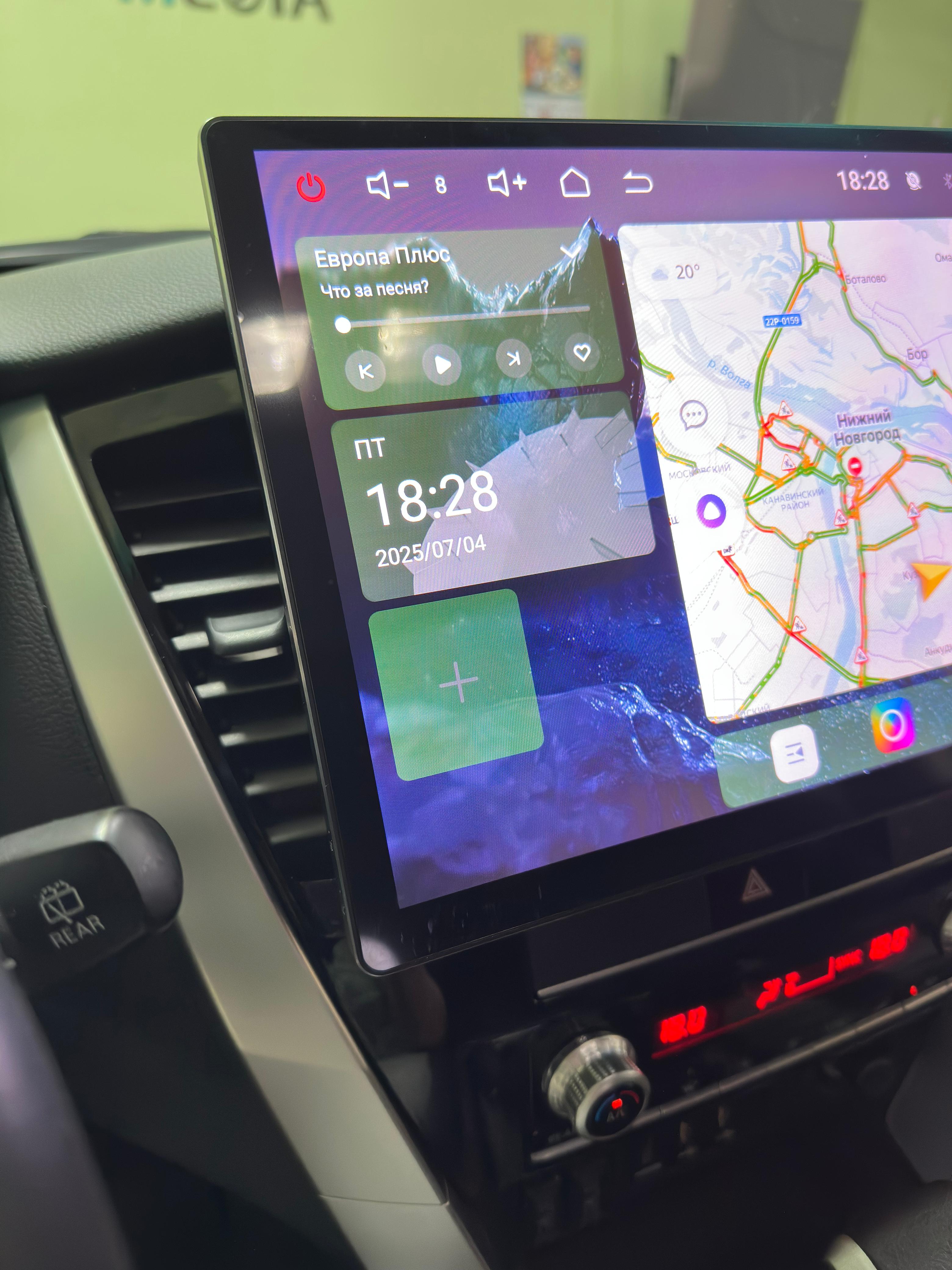 Установленная автомагнитола 13 дюймов в Mitsubishi Pajero Sport 3-поколение, рестайлинг (2021-н.в.) УК 426 Установленная автомагнитола 13 дюймов в Mitsubishi Pajero Sport 3-поколение, рестайлинг (2021-н.в.) УК 426