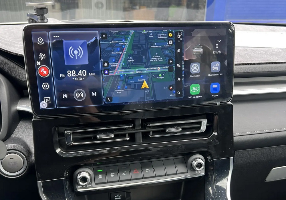 Установленная Автомагнитола RedPower 85471XL для Haval M6 2 (2021-2025)