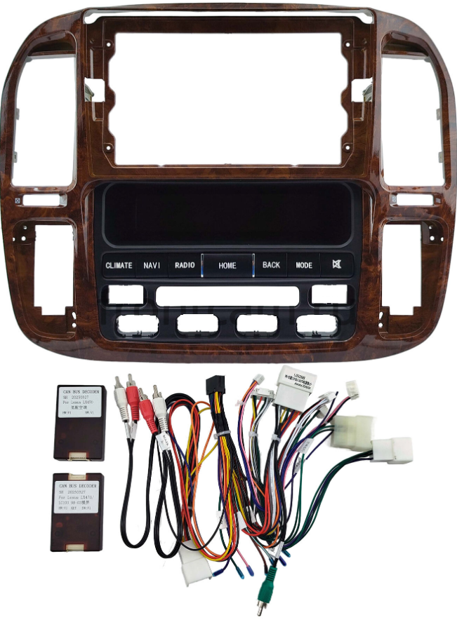 Автомагнитола RedPower 85683TOP для Toyota Land Cruiser 100 и Lexus LX470 (1998-2002) для авто с цветным экраном Автомагнитола RedPower 85683TOP для Toyota Land Cruiser 100 и Lexus LX470 (1998-2002) для авто с цветным экраном