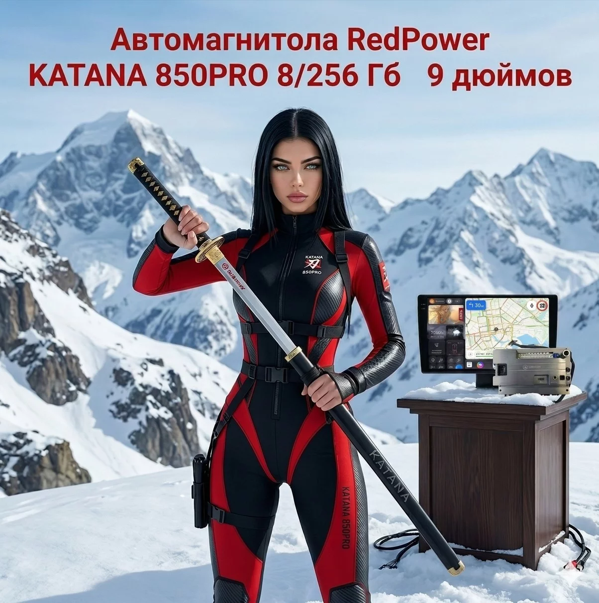 Автомагнитола RedPower KATANA 850PRO 8/256 Гб 9 дюймов (без рамки и проводки) Автомагнитола RedPower KATANA 850PRO 8/256 Гб 9 дюймов (без рамки и проводки)