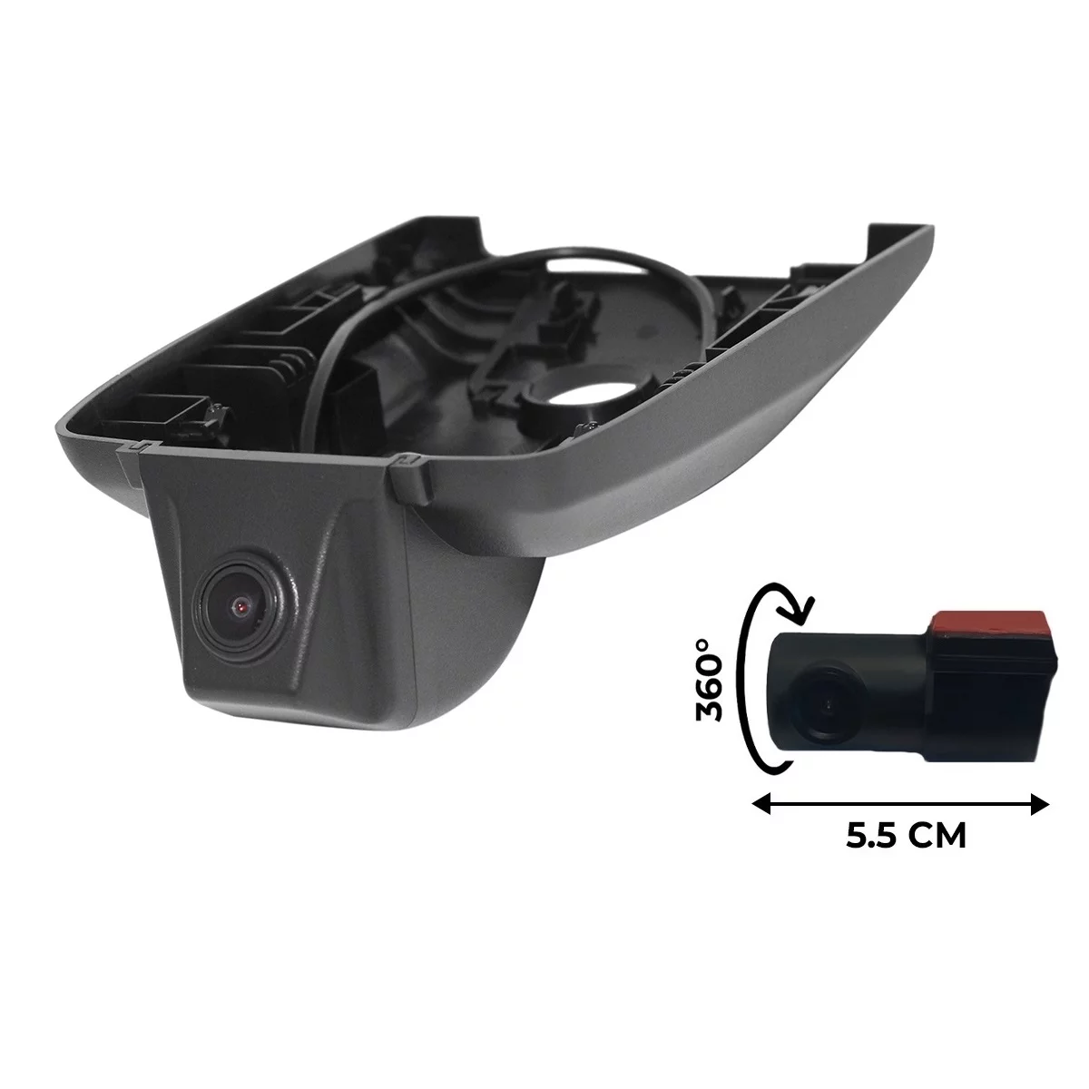 Штатный двухканальный видеорегистратор RedPower DVR-TOY9-G DUAL для Toyota Highlander/Сrown Kluger с ассистентом дальнего света (2020+) Штатный двухканальный видеорегистратор RedPower DVR-TOY9-G DUAL для Toyota Highlander/Сrown Kluger с ассистентом дальнего света (2020+)