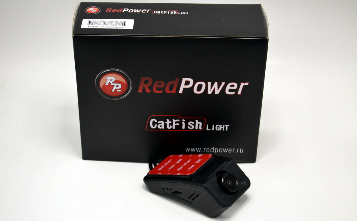 Видеорегистратор RedPower CatFish Light 6190 1 канальный
