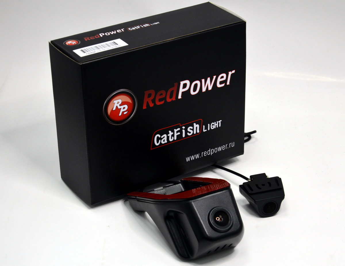 Двухканальный видеорегистратор RedPower CatFish Light 6207