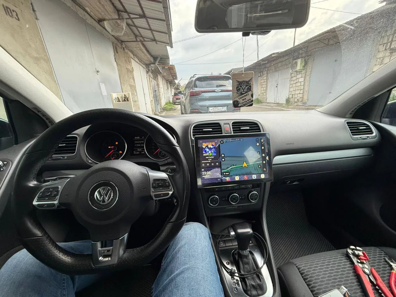 Установленная Автомагнитола RedPower 850 Crystal PRO 8/256 Гб 11.5 дюймов на Фольксваген гольф