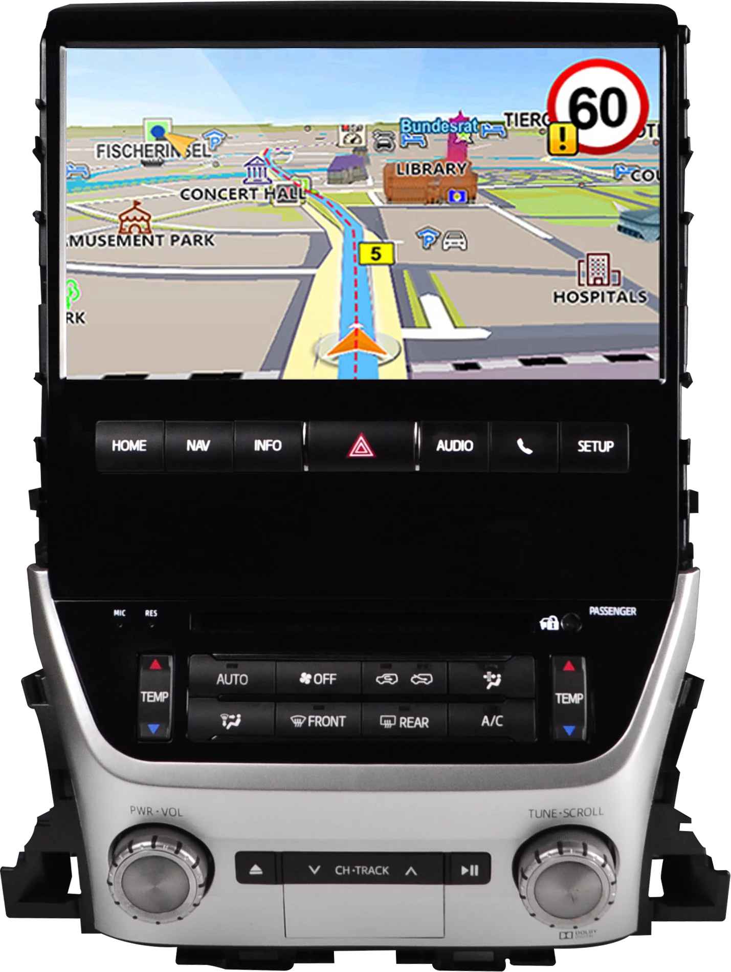 Автомагнитола RedPower 75201L Hi-Fi для Toyota Land Cruiser 200 TOP 11-поколение, 2-рестайлинг (10.2015-06.2022) с штатной навигацией Автомагнитола RedPower 75201L Hi-Fi для Toyota Land Cruiser 200 TOP 11-поколение, 2-рестайлинг (10.2015-06.2022) с штатной навигацией