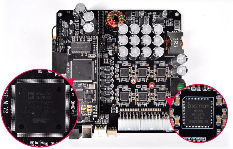 Плата DSP усилителя RedPower RP DSP12CH-80Wt Плата DSP усилителя RedPower RP DSP12CH-80Wt