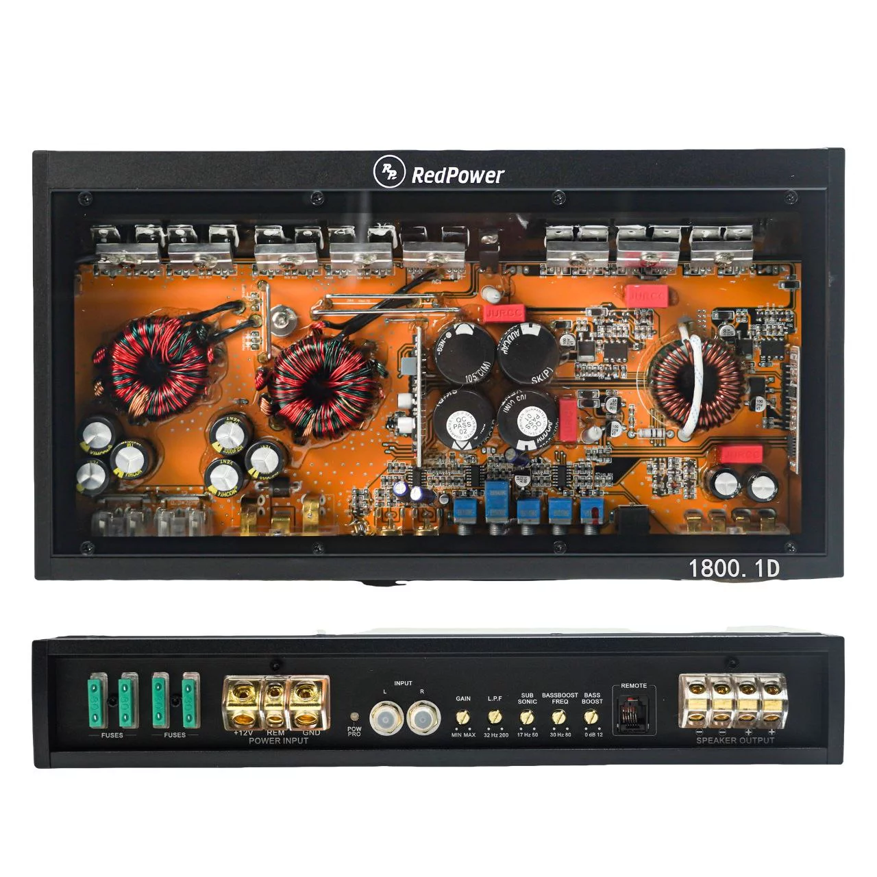 Усилитель сабвуфера Redpower 1800.1D Усилитель сабвуфера Redpower 1800.1D