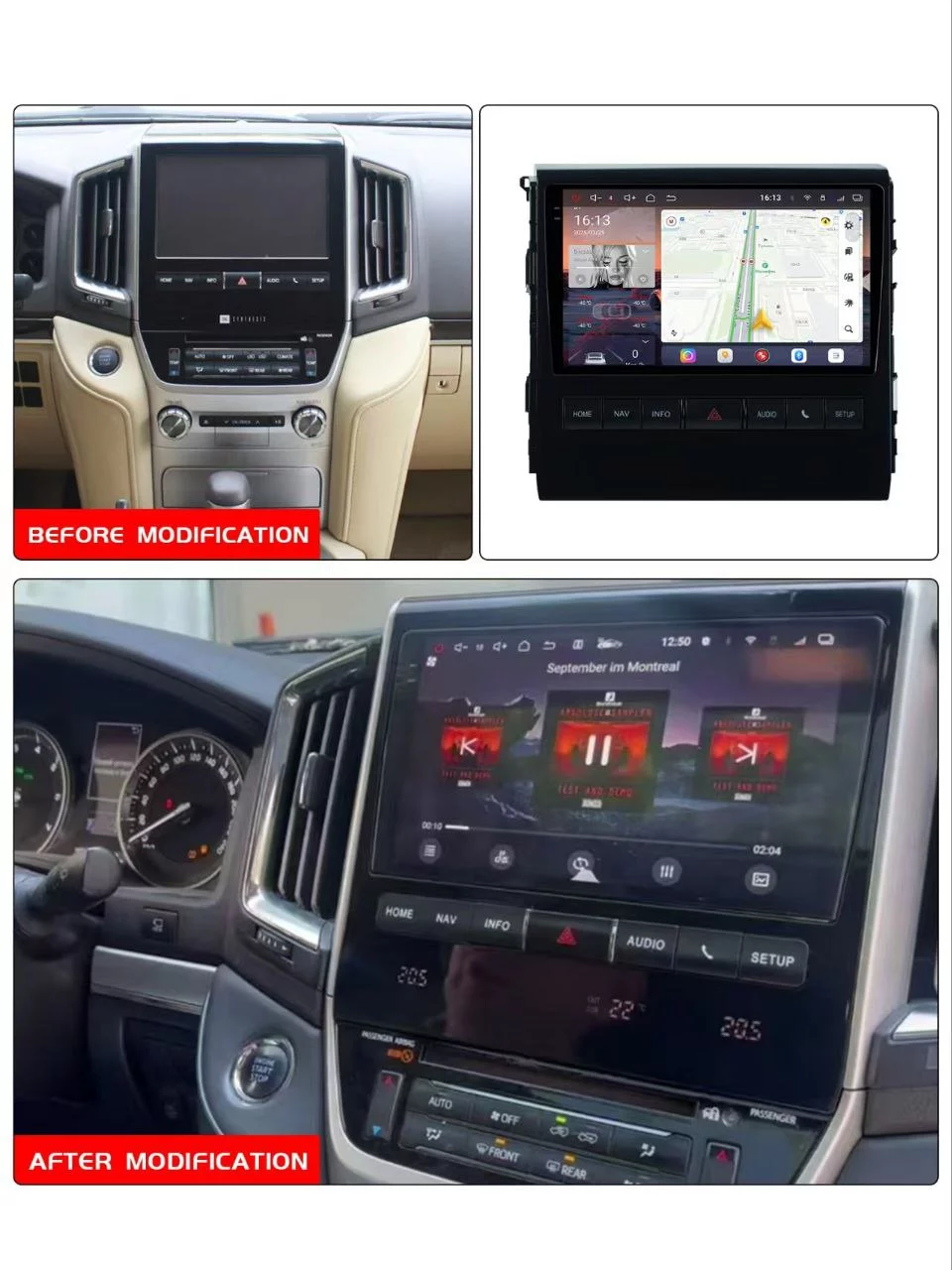 [Автомагнитола RedPower 85201L для Toyota Land Cruiser 200TOP 11-поколение 2-рестайлинг (10.2015-2022) Автомагнитола RedPower 85201L для Toyota Land Cruiser 200TOP 11-поколение 2-рестайлинг (10.2015-2022)