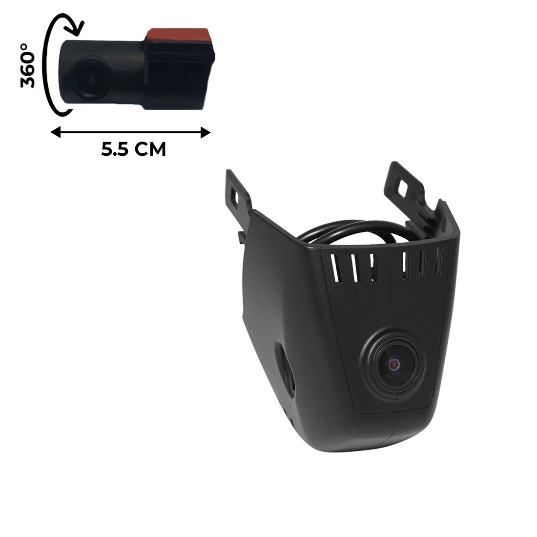 Штатный двухканальный видеорегистратор RedPower DVR-BMW17-G DUAL для BMW (2011+) с ассистентом дальнего света Штатный двухканальный видеорегистратор RedPower DVR-BMW17-G DUAL для BMW (2011+) с ассистентом дальнего света