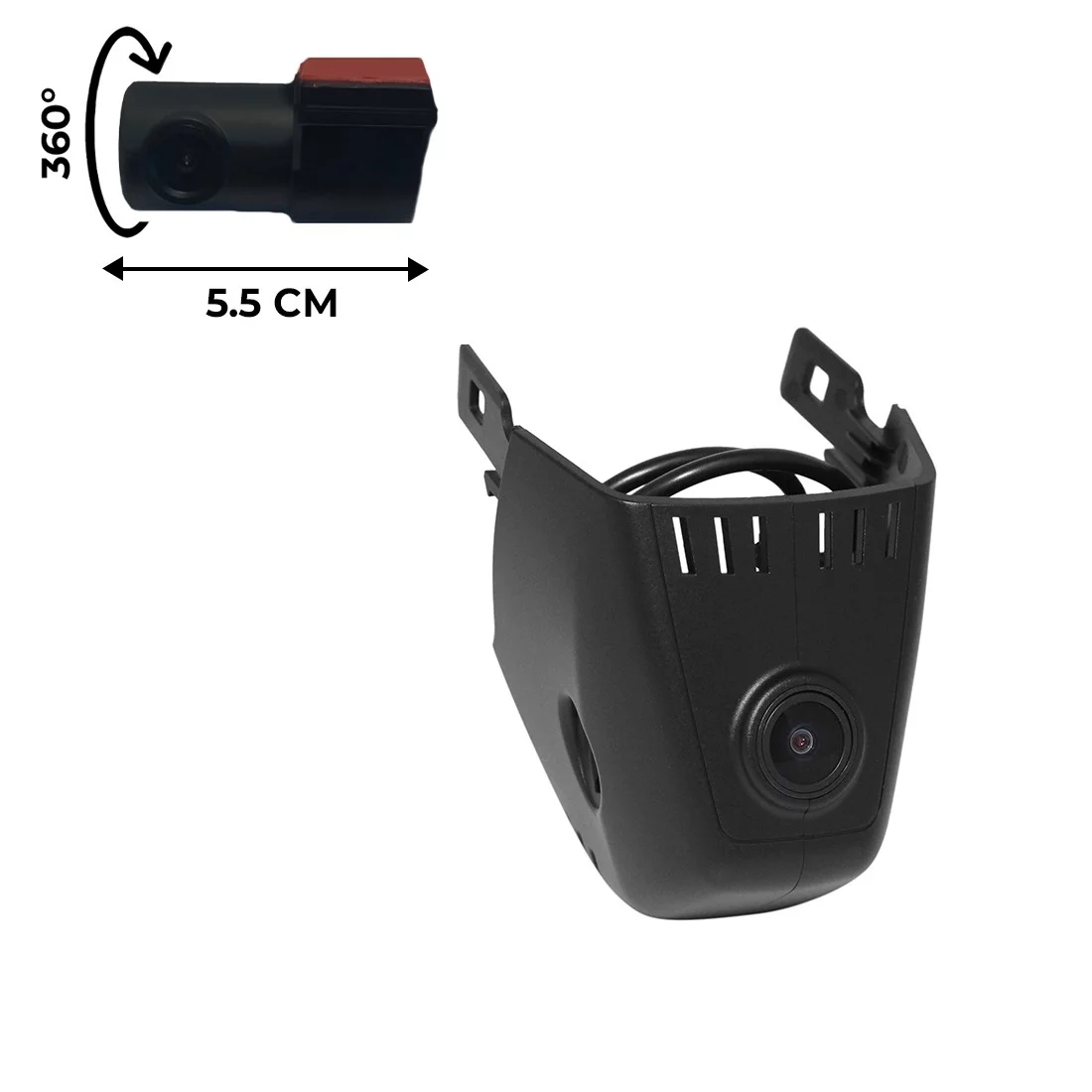 Штатный двухканальный видеорегистратор RedPower DVR-BMW17-G DUAL для BMW (2011+) с ассистентом дальнего света