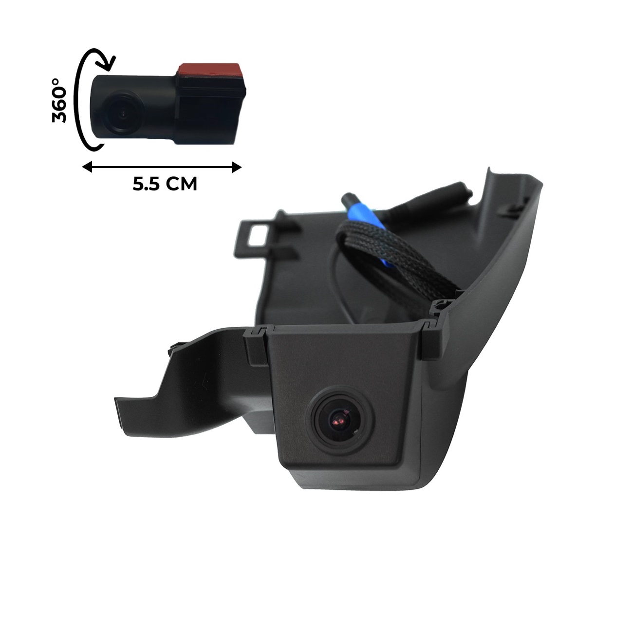 Штатный двухканальный видеорегистратор RedPower DVR-GL3-G DUAL для Geely Tugella Штатный двухканальный видеорегистратор RedPower DVR-GL3-G DUAL для Geely Tugella