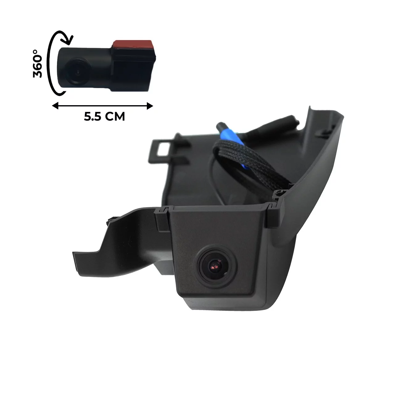 Штатный двухканальный видеорегистратор RedPower DVR-GL3-G DUAL для Geely Tugella, Knewstar Штатный двухканальный видеорегистратор RedPower DVR-GL3-G DUAL для Geely Tugella, Knewstar