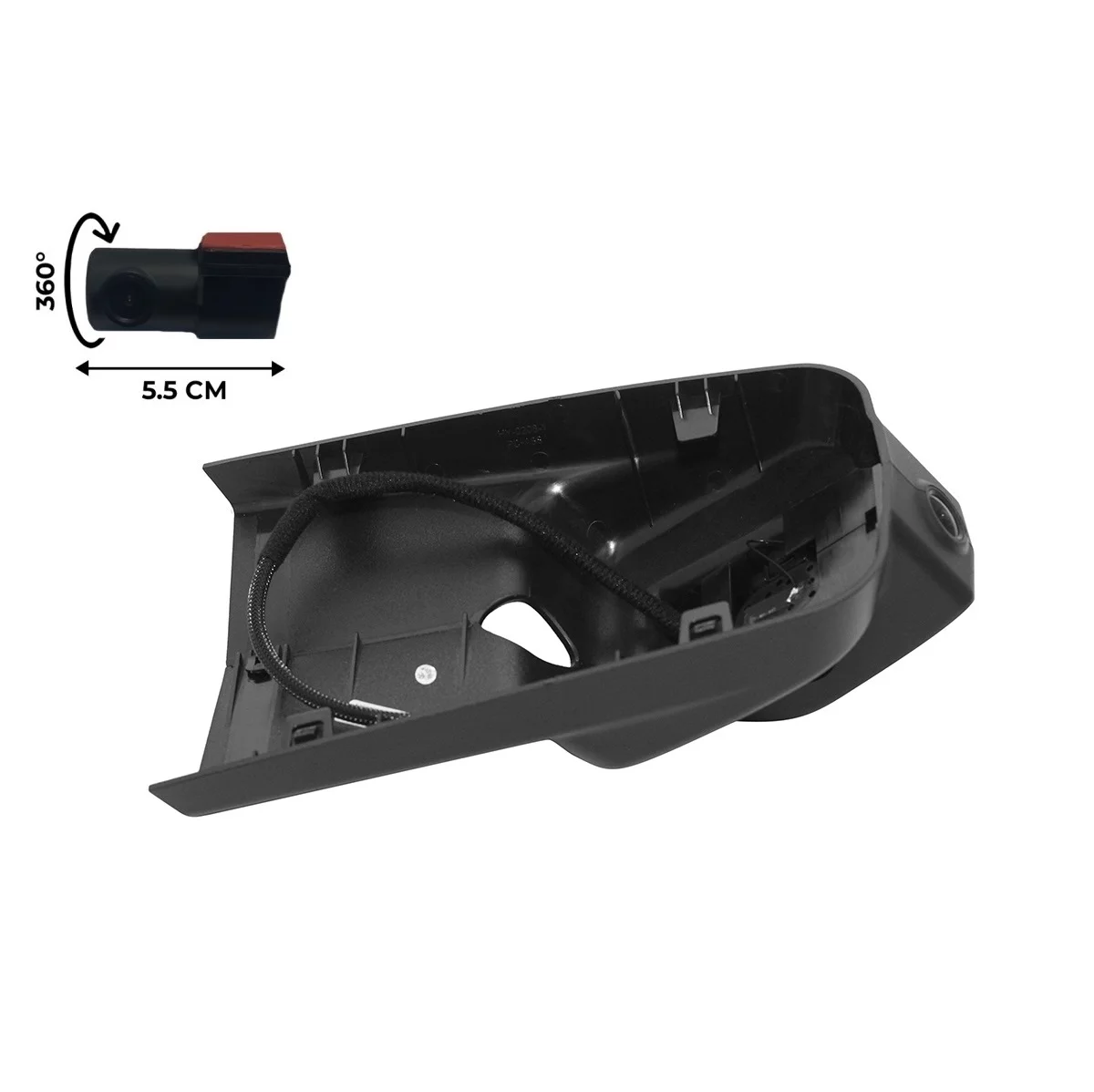 Штатный двухканальный видеорегистратор RedPower DVR-GL-G DUAL для Geely Atlas Штатный двухканальный видеорегистратор RedPower DVR-GL-G DUAL для Geely Atlas