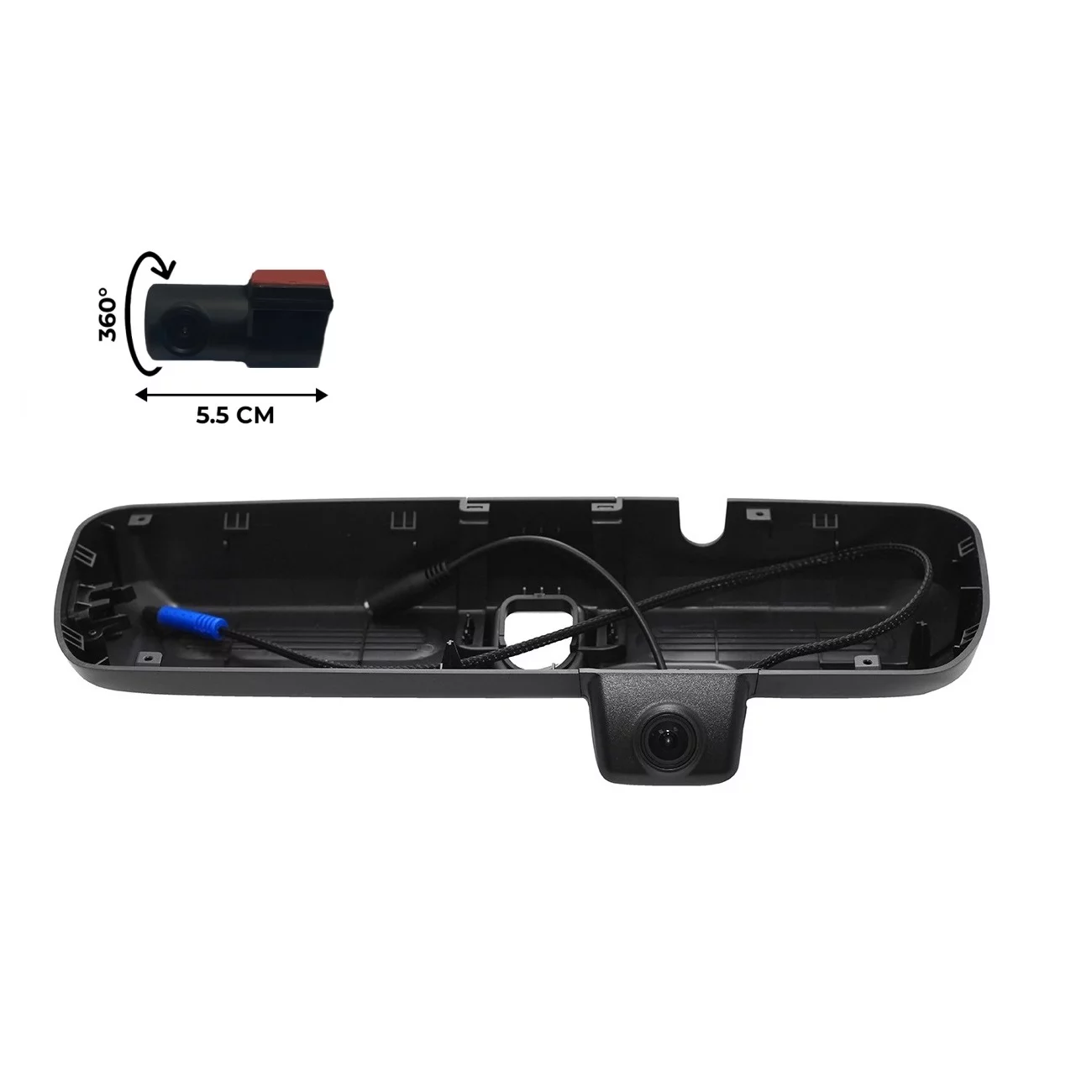 Штатный двухканальный видеорегистратор RedPower DVR-HV4-G DUAL для Haval Dargo Штатный двухканальный видеорегистратор RedPower DVR-HV4-G DUAL для Haval Dargo