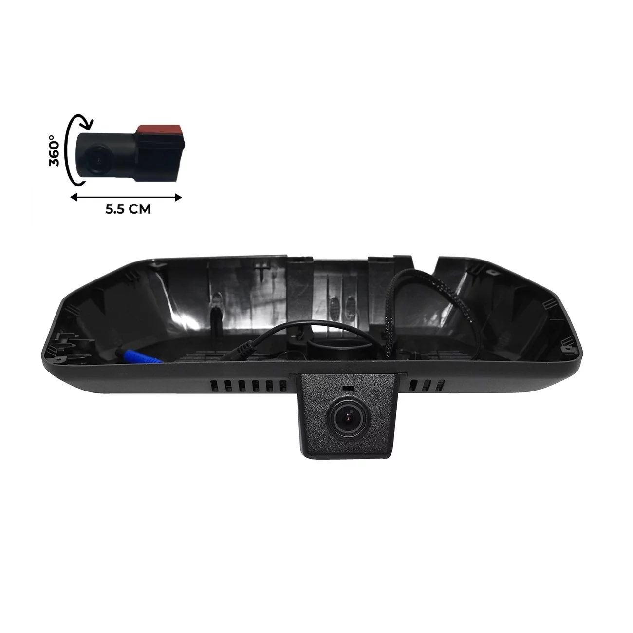 Штатный двухканальный видеорегистратор RedPower DVR-HV5-G DUAL для Haval Jolion Штатный двухканальный видеорегистратор RedPower DVR-HV5-G DUAL для Haval Jolion