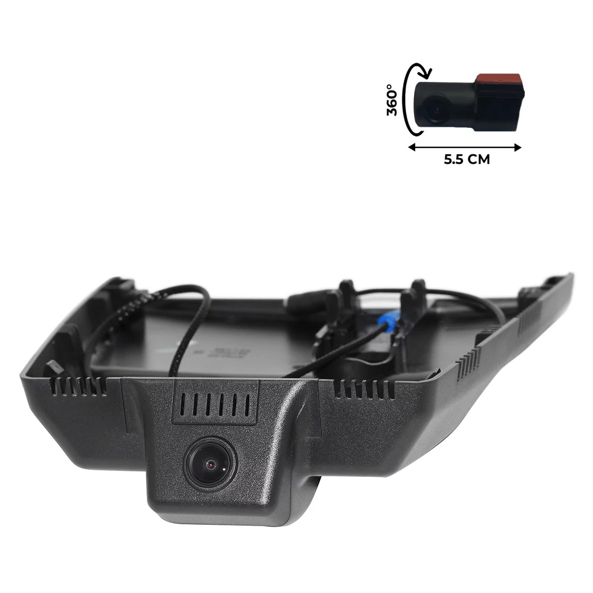 Штатный двухканальный видеорегистратор RedPower DVR-HY4-G DUAL для Hyundai Tuscon NX4 (2023+ с ассистентом дальнего света)