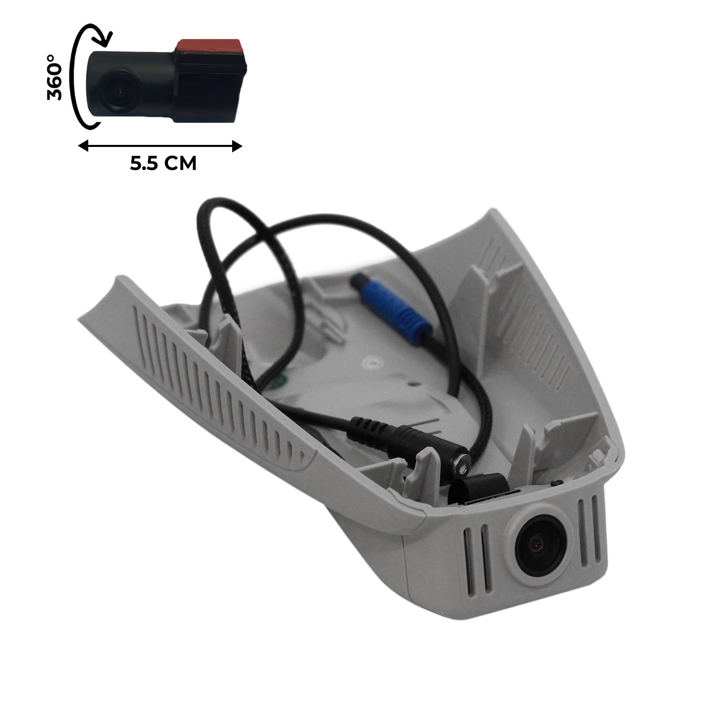 Штатный двухканальный видеорегистратор Redpower DVR-MBC-G DUAL серый для Mercedes C-Class, E-Class и GLC-Class (2014+) Штатный двухканальный видеорегистратор Redpower DVR-MBC-G DUAL серый для Mercedes C-Class, E-Class и GLC-Class (2014+)