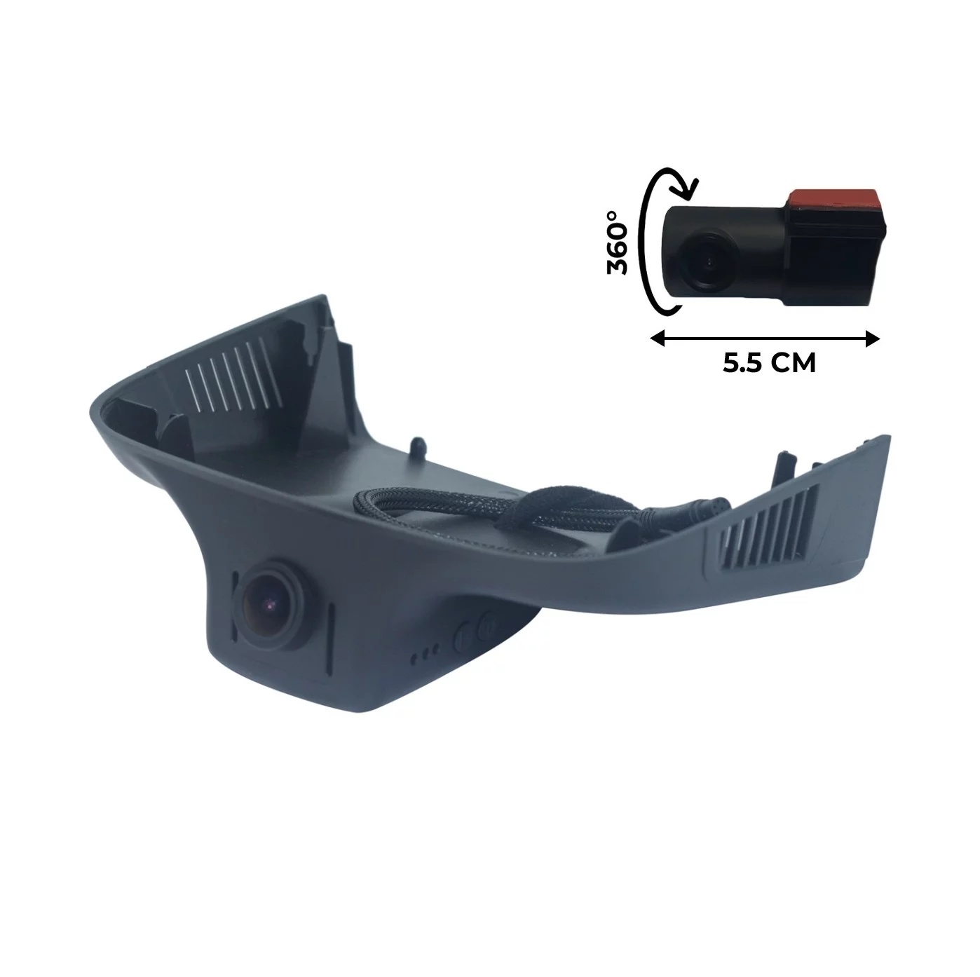 Штатный двухканальный видеорегистратор RedPower DVR-MBML-G DUAL для Mercedes ML и GL (2011-2016) черный Штатный двухканальный видеорегистратор RedPower DVR-MBML-G DUAL для Mercedes ML и GL (2011-2016) черный