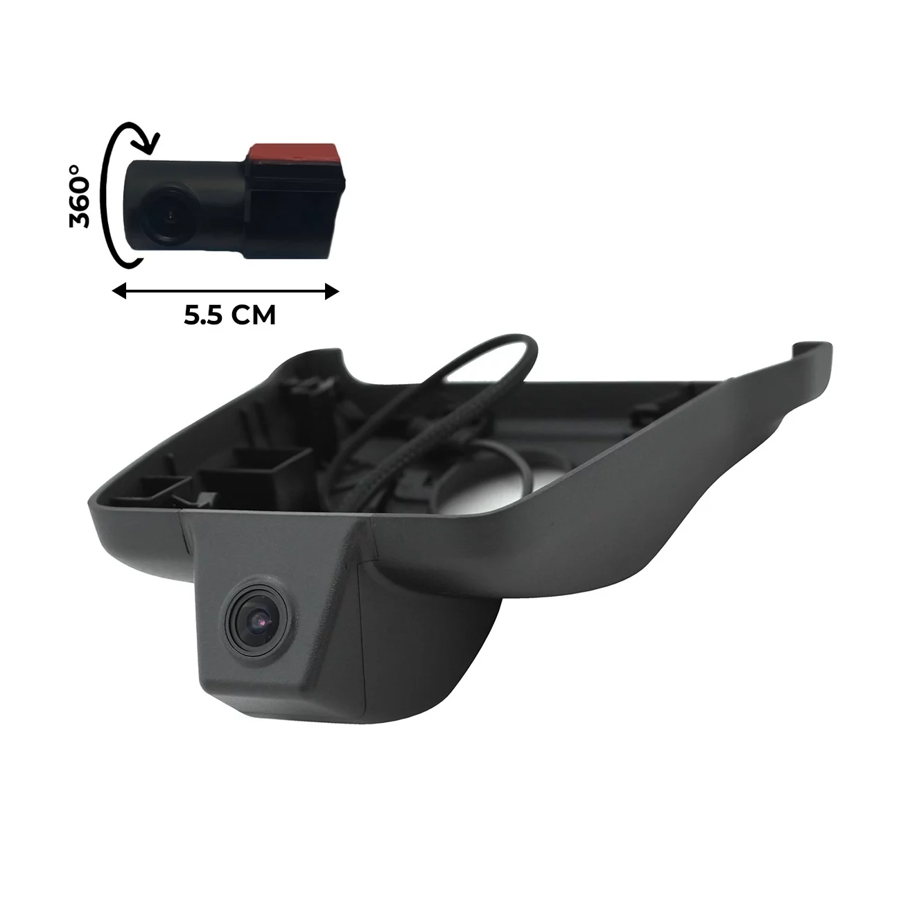 Штатный двухканальный видеорегистратор RedPower DVR-TOY2-G DUAL для Toyota LC Prado 150 с ассистентом дальнего света (2017+) Штатный двухканальный видеорегистратор RedPower DVR-TOY2-G DUAL для Toyota LC Prado 150 с ассистентом дальнего света (2017+)