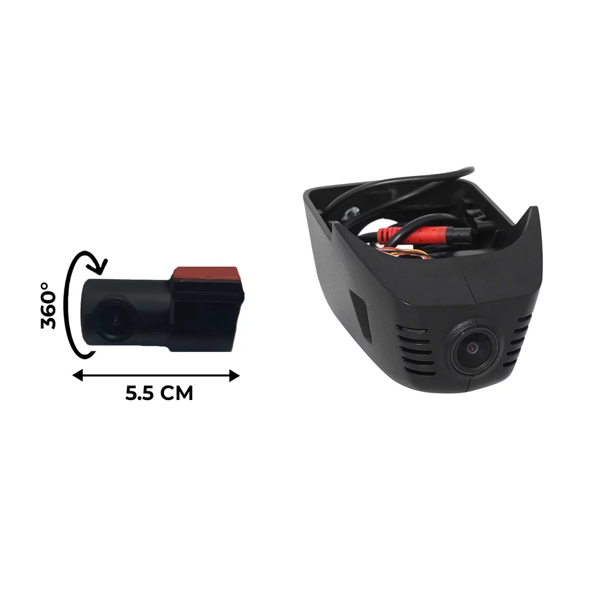 Штатный двухканальный видеорегистратор RedPower DVR-VAG8-G DUAL черный для Volkswagen Tiguan с системой следования по полосам (2015+) Штатный двухканальный видеорегистратор RedPower DVR-VAG8-G DUAL черный для Volkswagen Tiguan с системой следования по полосам (2015+)